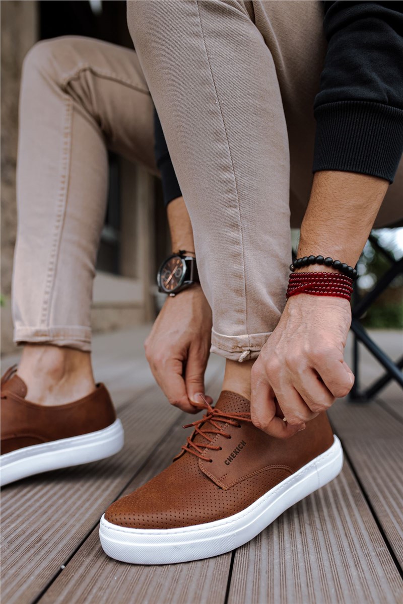 Chekich Unisex Shoes CH061 - Taba #359564