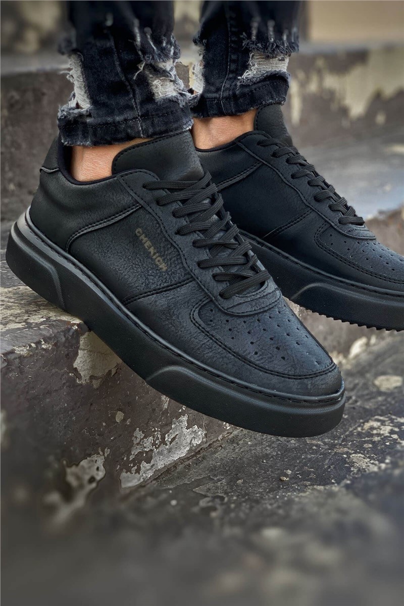 Chekich Men's Shoes CH087 - Black #359600