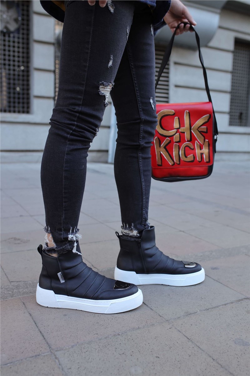 Chekich Unisex Boots CH113 - Black #359655