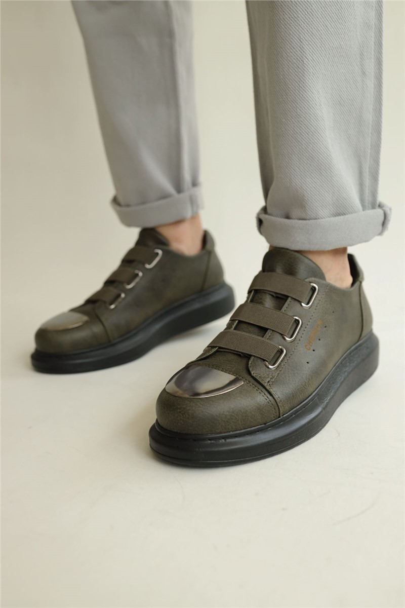 Chekich Unisex Shoes CH251 - Khaki #359778