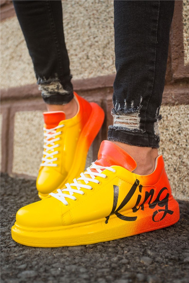 Chekich Unisex Shoes CH254 - Yellow-Orange #359807