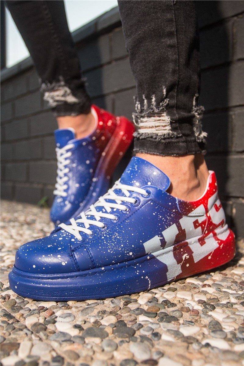 Chekich Unisex Shoes CH254 - Red-Blue #359813