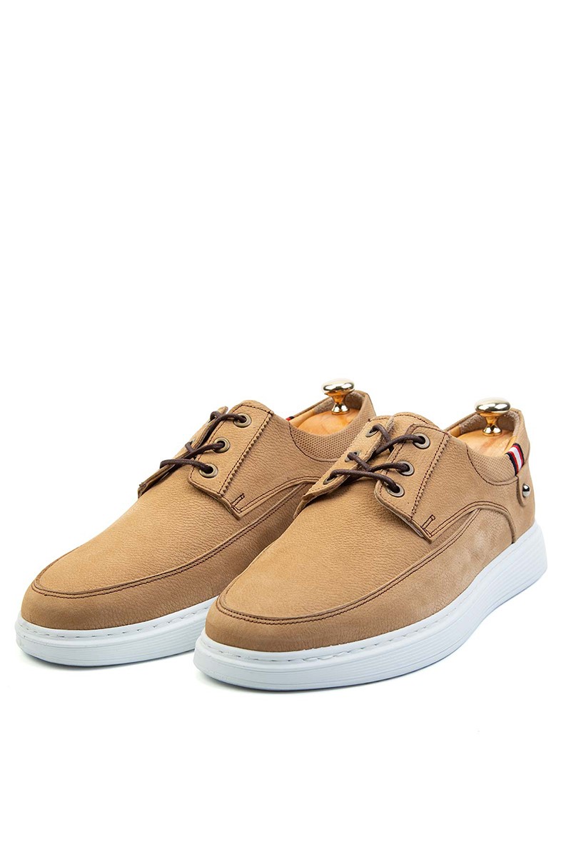 Ducavelli Men's Real Leather Shoes - Taba #308228