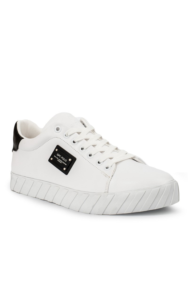 GPC POLO Men's leather shoes - White 20210835387