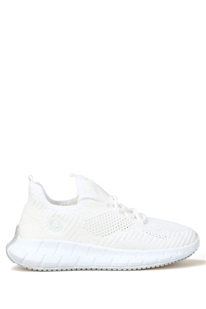 Hammer Jack Women's Lace Up Sports Shoes 599 540-G - White #369050