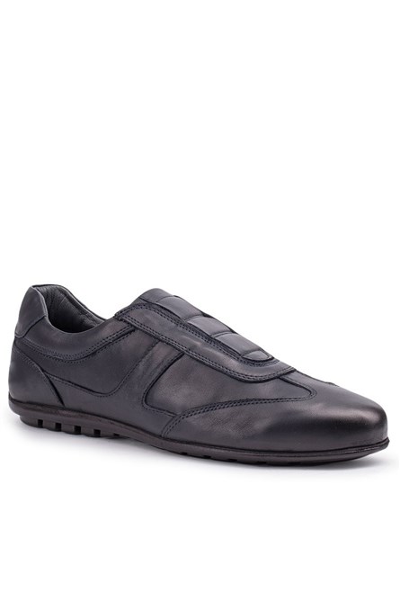 ANTONIO GARCIA Men's Leather Shoes - Dark Blue 202108355675