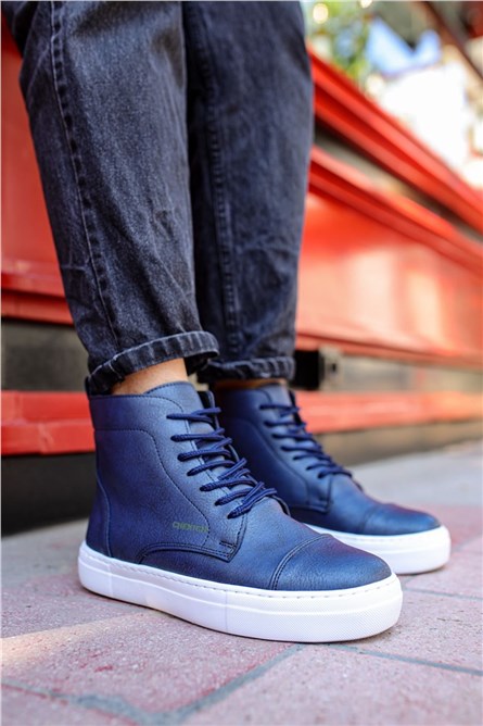 Chekich Men's Boots CH029 - Dark Blue #359516