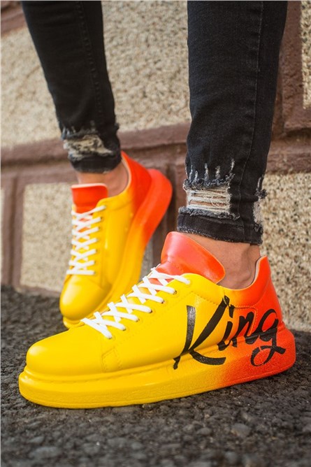 Chekich Unisex Shoes CH254 - Yellow-Orange #359807