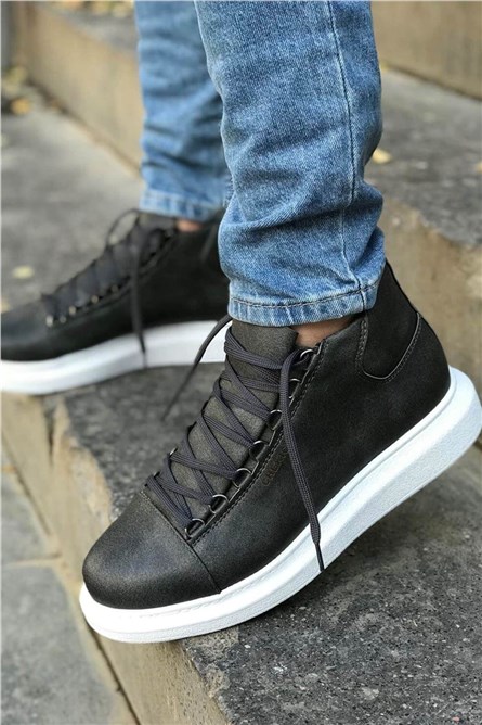 Chekich Unisex Boots CH258 - Anthracite #359844
