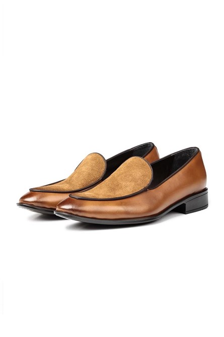 Ducavelli Men's Real Leather Shoes - Light Brown #311474