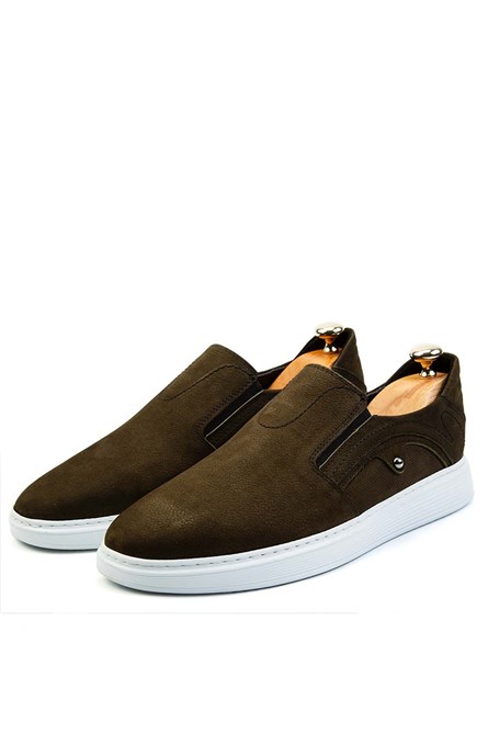 Ducavelli Men's Real Leather Shoes - Brown #308242