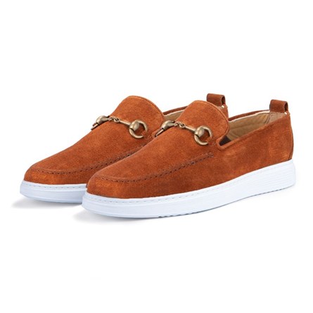 Ducavelli Men's Natural Suede Shoes - Camel #333196