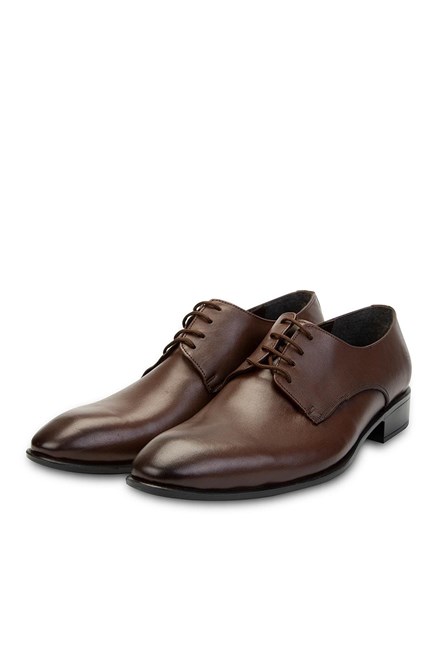 Ducavelli Men's Real Leather Shoes - Brown #308273