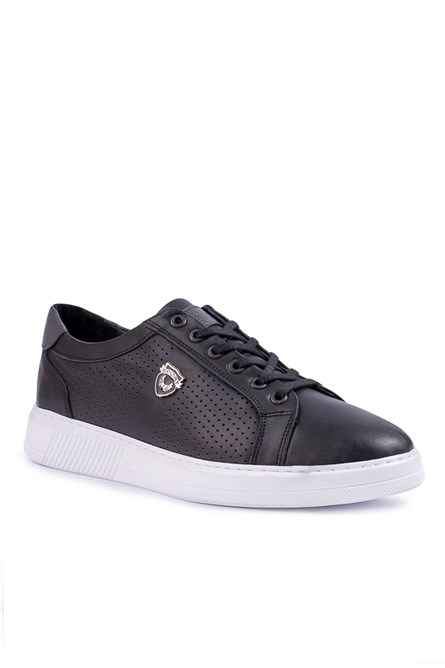 GPC POLO Men's leather casual shoes - Black 20210835301