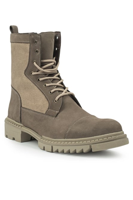 Men's Lace Up Boots - Light Brown 20210835632