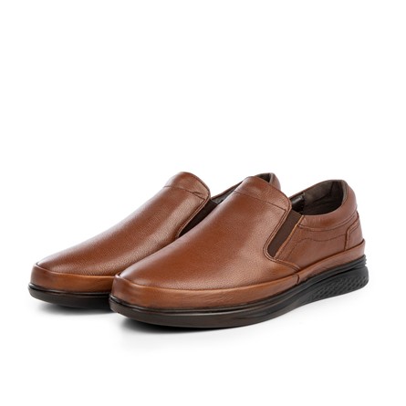 Ducavelli Men's Genuine Leather Casual Shoes - Brown #363775