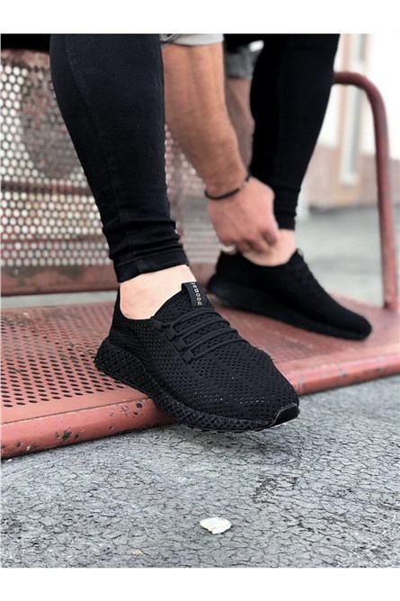 Men's sports shoes WG205 - Black #332641